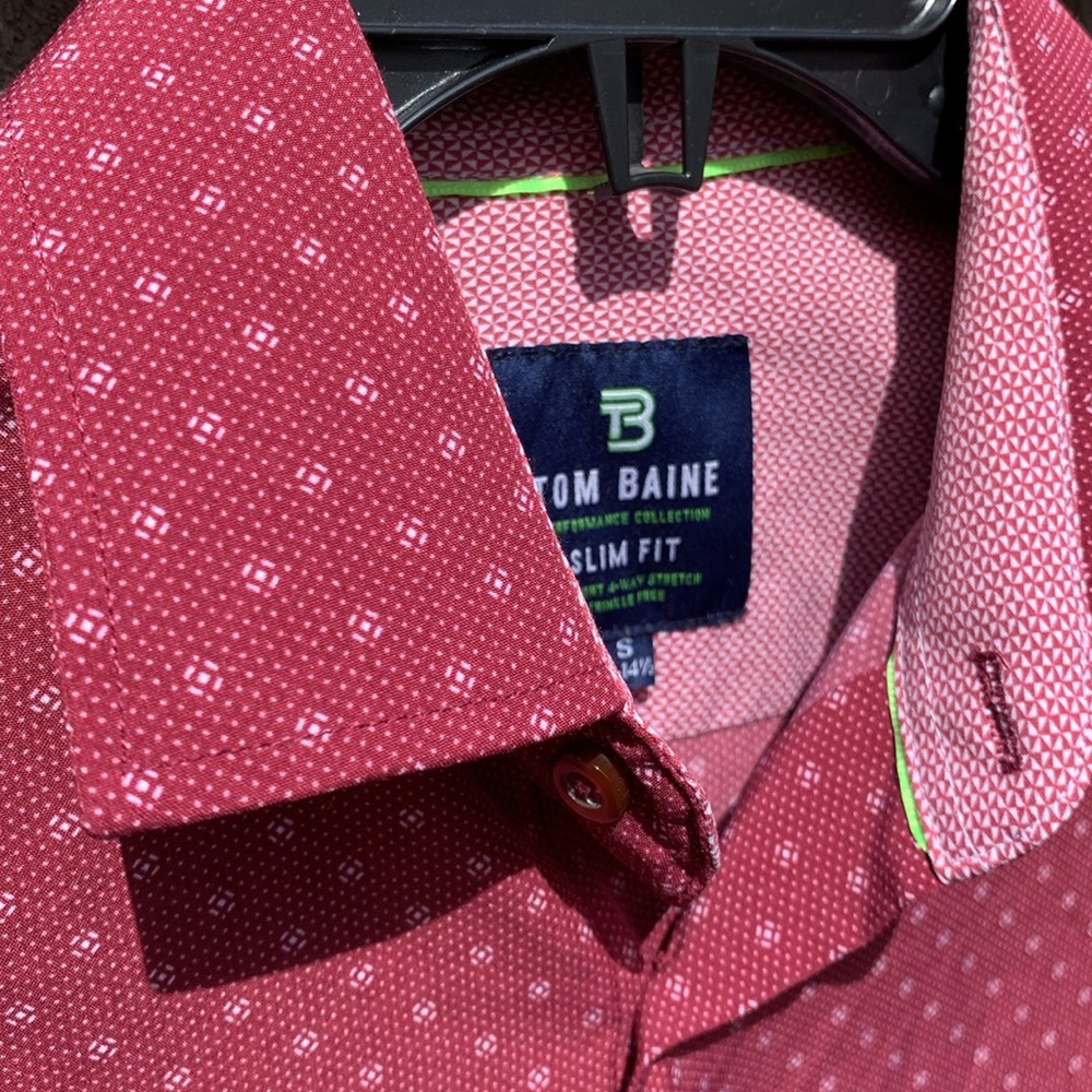 Tom Baine Small Performance Button Down. - image 2